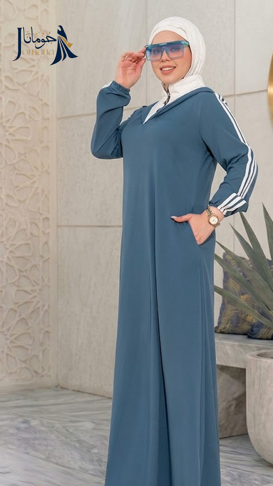 عباءة هودي كاجوال بسوستة